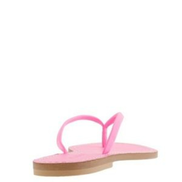 New Arrival J Crew Pink Leather Capri Sandals - Picture 3 of 5